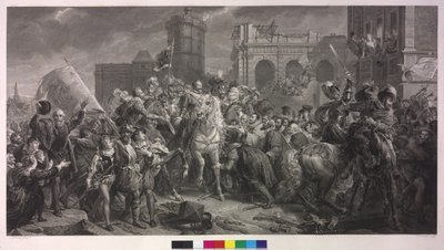 Henrik IV af Frankrig i Paris den 22. marts 1594 af Francois Pascal Simon Baron Gerard
