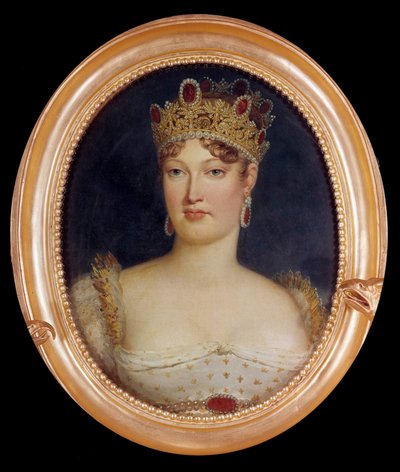 Medaljonportræt af impress Marie-Louise (Marie Louise af Habsburg Lorraine af Baron François Pascal Simon Gérard