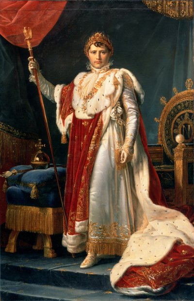 Napoleon Bonaparte (1769-1821) (olie på lærred) af Baron François Pascal Simon Gérard