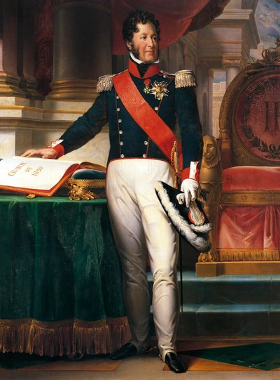 Portræt af Louis-Philippe d