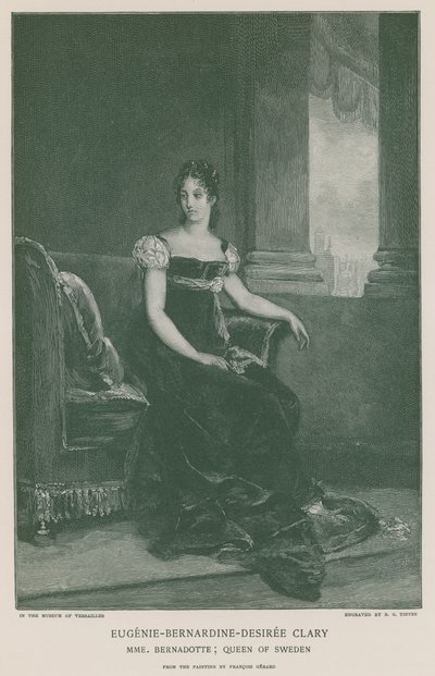 Eugenie-Bernardine-Desiree Clary af Francois Pascal Simon Gerard