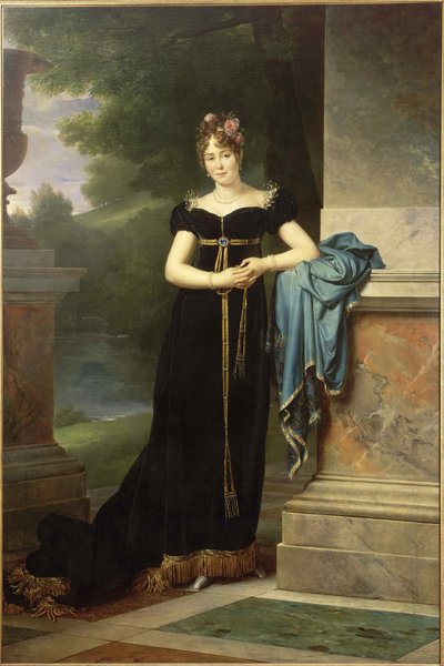 Portræt af grevinde Marie Walewska 1786-1817, ca. 1810. af Francois Pascal Simon Gerard
