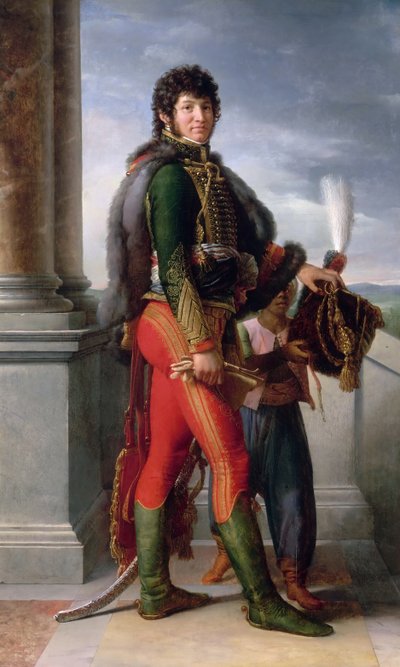 Portræt af Joachim Murat 1767-1815 af Francois Pascal Simon Gerard