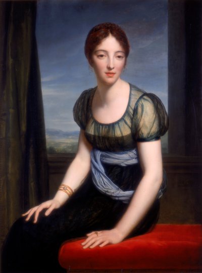 Portræt af Madame Regnault de Saint-Jean d