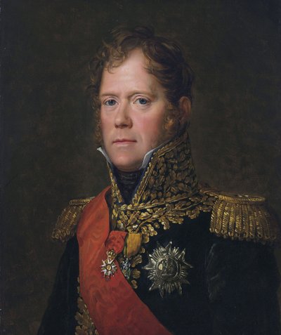 Portræt af marskal Michel Ney 1769-1815, ca 1805 af Francois Pascal Simon Gerard