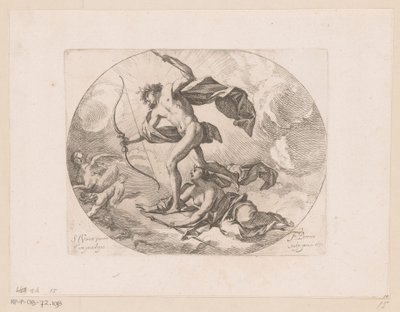 Apollo og Diana jager harpier af Francois Perrier