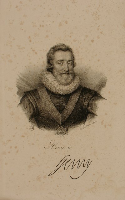 Henri IV (1553-1610) af Frankrig af Francois Seraphin Delpech