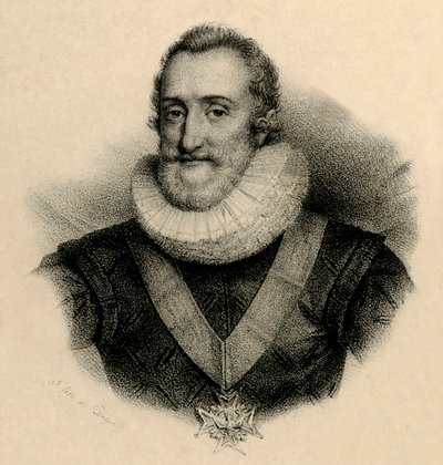 Henrik IV, 1553-1610, c1830. af Francois Seraphin Delpech