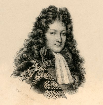 Louis Dauphin Søn af Louis XIV, 1661-1711, c1830. af Francois Seraphin Delpech