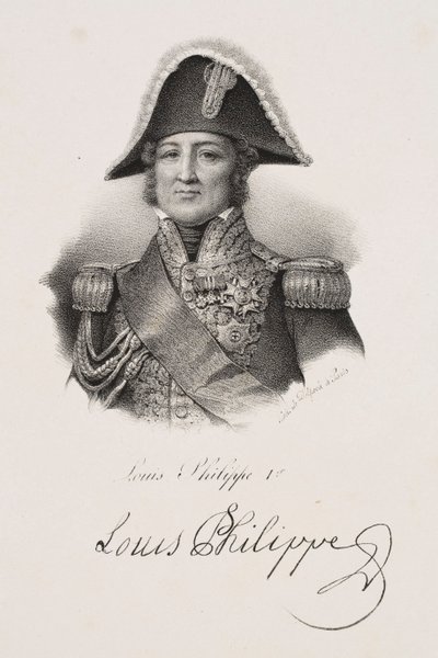 Portræt af kong Louis-Philippe af Francois Seraphin Delpech