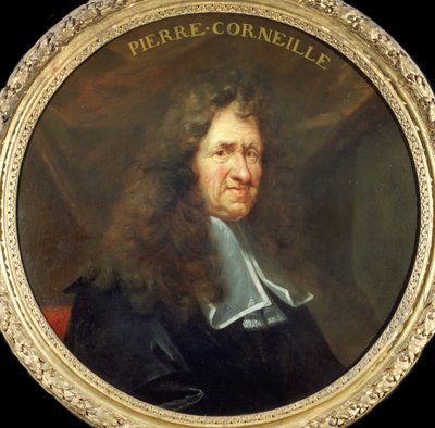 Portræt af Pierre Corneille 1606-1684, ca. 1680. af Francois Sicre