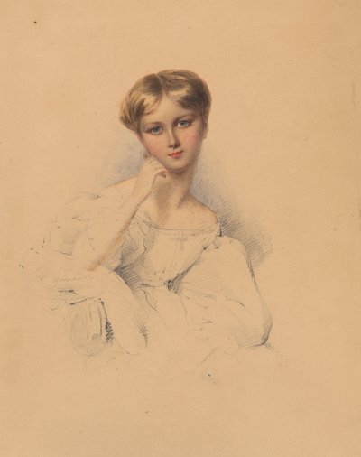 Catherine Lamb af Francois Theodore Rochard