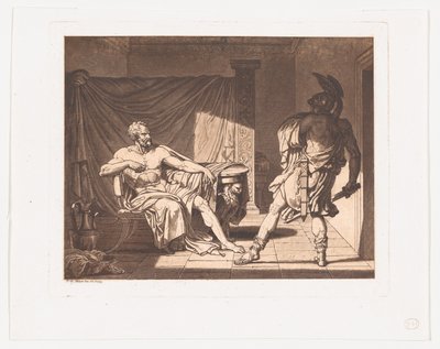 Marius ved Minturnae, ca. 1796-1800. af Francois Xavier Fabre