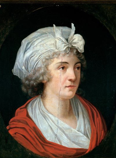 Portræt af Louise af Stolberg-Gedern af Francois Xavier Fabre