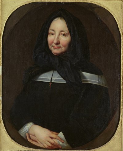 Portræt af Madame Marie Bonneau de Miramion (1629-96) ca. 1690 af Jean François de Troy