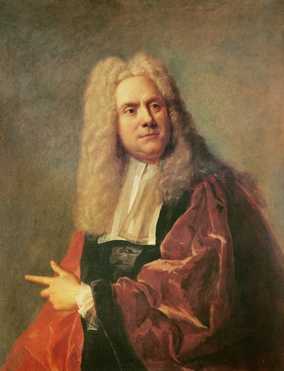 Portræt af en rådmand, formodet at være Jean Hébert af Jean François de Troy