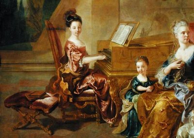 Familien Franqueville, 1711 af Jean François de Troy