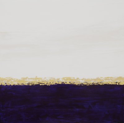 Deep Purple Gold Horizon af Françoise Wattré