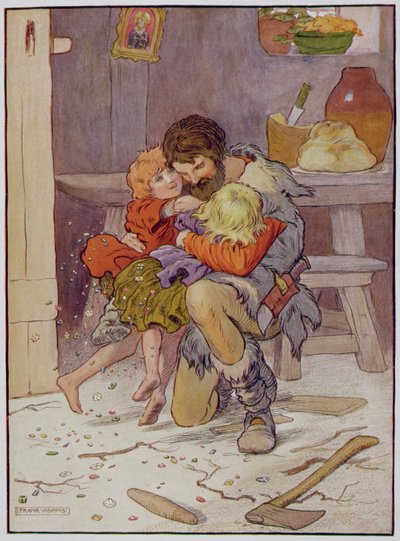 Hansel og Gretel vender tilbage, illustration fra 