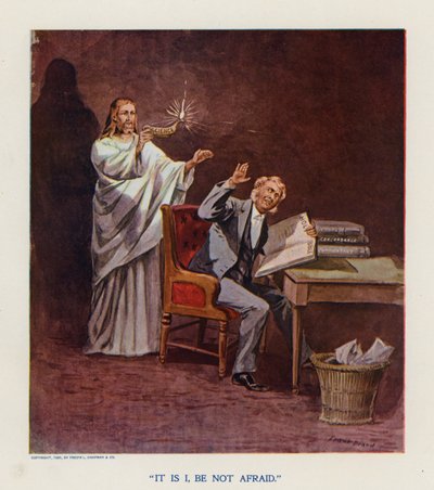 "Det er mig" (farvelitografi) af Frank Beard