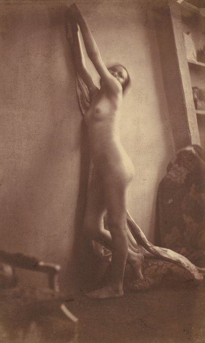 Nøgen, c. 1856. af Frank Chauvassaigne