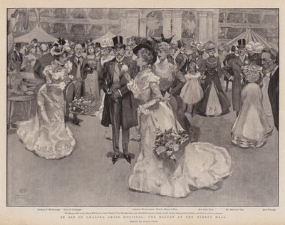 Til støtte for Charing Cross Hospital, basaren i Albert Hall af Frank Craig