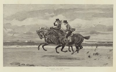 En galop på sandet af Frank Dadd