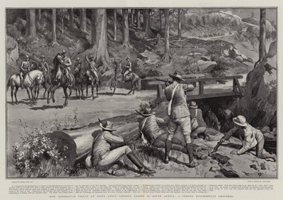 Hvordan australske tropper derhjemme anvender erfaringer fra Sydafrika, en spalte, der blev ramt i baghold af Frank Dadd