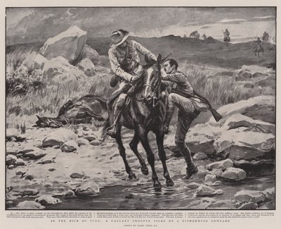 I Nick of Time samler en galant trooper den afmonterede kammerat op af Frank Dadd