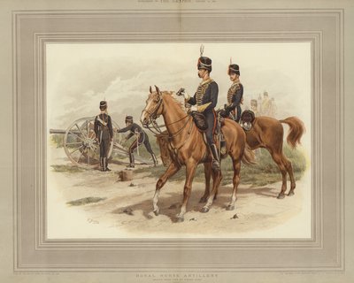 Royal Horse Artillery af Frank Dadd