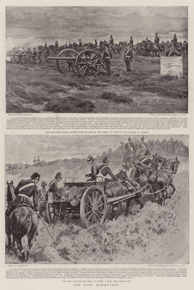 Hærens manøvrer af Frank Dadd
