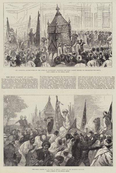 Det hellige tæppe i Kairo af Frank Dadd