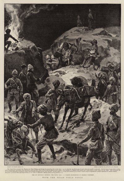 Med Tirah Field Force af Frank Dadd