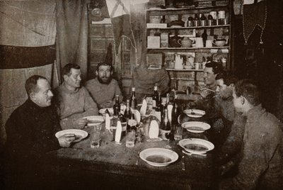 Midvinterdag, 1912 - Mændene, 1913 af Frank Debenham