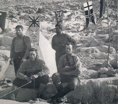 Det andet vestlige parti ved Cape Geology juledag, 1911, 1913. af Frank Debenham