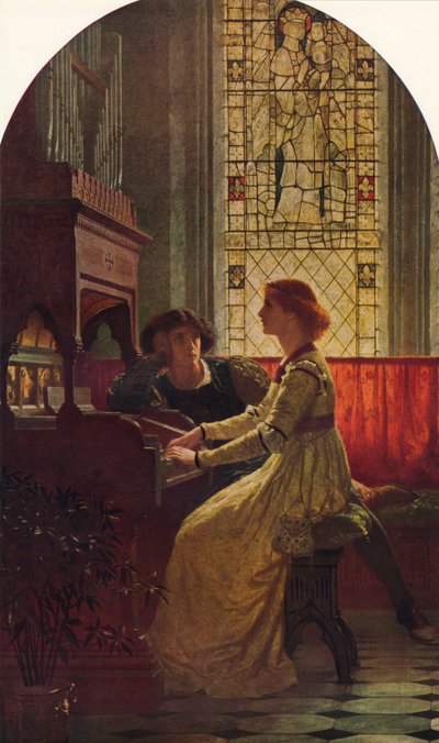 Harmoni, 1877, 1938 af Frank Dicksee