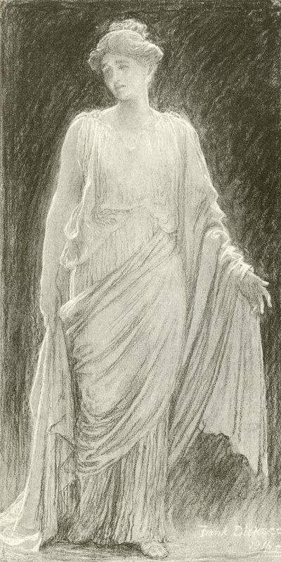 Madame de Navarro (Mary Anderson) som Hermione i et 