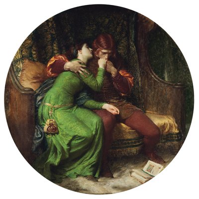Paolo og Francesca, 1894 af Frank Dicksee