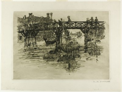 Fiskerkvarteret, Venedig af Frank Duveneck