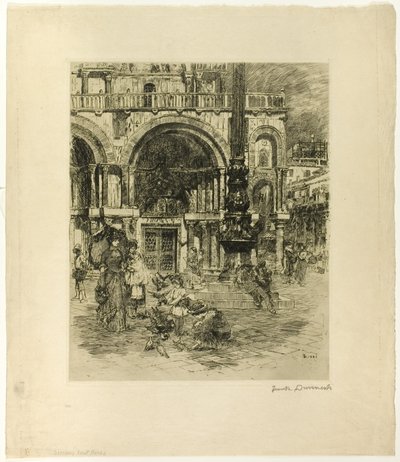 Markuspladsen af Frank Duveneck