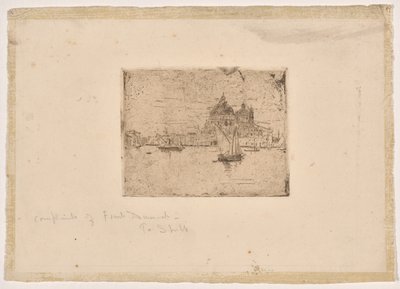 Skål (lille tallerken) af Frank Duveneck
