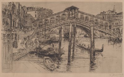 Rialto, Venedig af Frank Duveneck