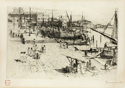 Rivaen, der ser mod storhertugpaladset af Frank Duveneck