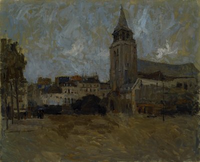 Place St. Germain des Pres af Frank Edwin Scott