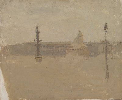 Place de la Concorde nr. V, n.d. af Frank Edwin Scott
