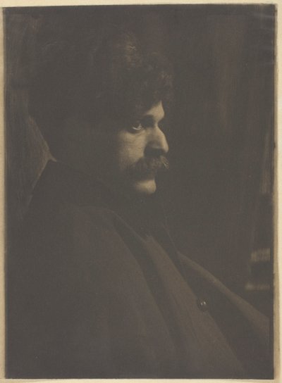 Portræt af Alfred Stieglitz af Frank Eugene