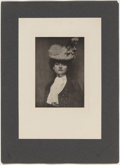 Portræt af Miss Jones,1901 (foto) af Frank Eugene