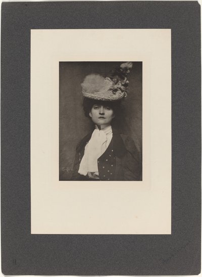 Portræt af Miss Jones, 1901. af Frank Eugene
