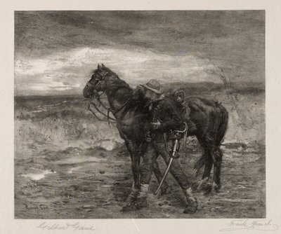 I fjendens land, 1887. af Frank French