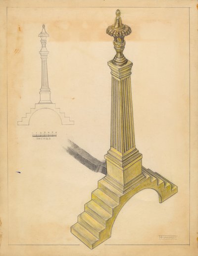 andiron af Frank Fumagalli